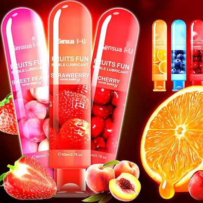 Lubrificante Comestível Frutas – Suave, Divertido e Seguro